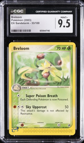Breloom graded CGC 9.5 for sale on eBay
