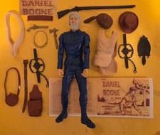 Custom Wilderness Man Daniel Boone  15 accessories  manual Marx Johnny West