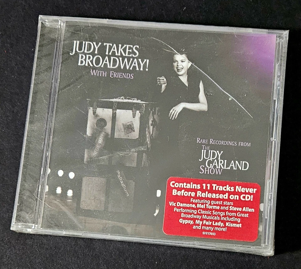 JUDY GARLAND Judy Takes Broadway 1962 Recording Capitol Records SHELVED Great!! - Imagem 2 de 3