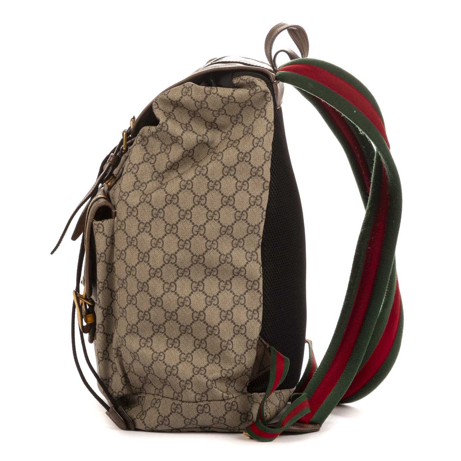 Gucci Beige Web Backpack Backpack Monogram - image 3