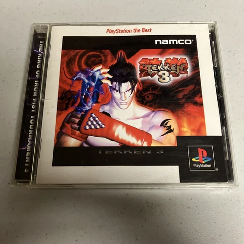Tekken 3 Playstation PS1 The Best Japan Import - (See Pics)