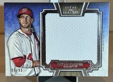 2012 Topps Five Star BRYCE HARPER JJR-BH Jumbo Jersey Relic /92 RC