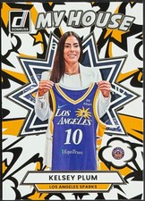 2025 Panini Donruss WNBA - Kelsey Plum #17 - My House Los Angeles Sparks