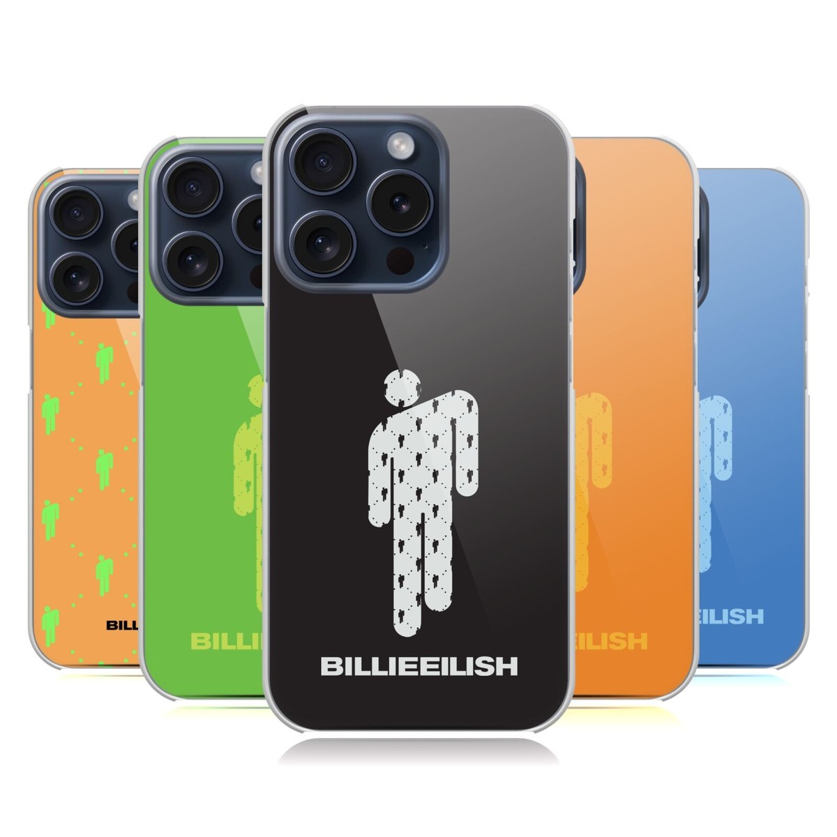 OFFICIAL BILLIE EILISH KEY ART HARD BACK CASE FOR APPLE iPHONE PHONES