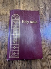 Thomas Nelson Holy Bible King James Version Giant Print Burgundy Concordance