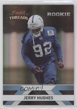 2010 Panini Threads Rookie Platinum Century Proof 20/25 Jerry Hughes #243 n0c