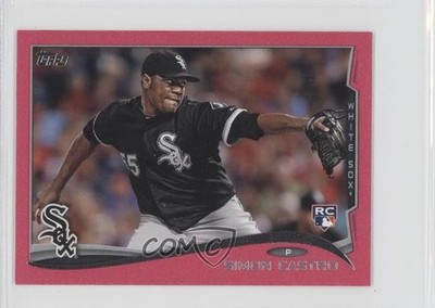 2014 Topps Mini Pink BCA 5/25 Simon Castro #592 0x0