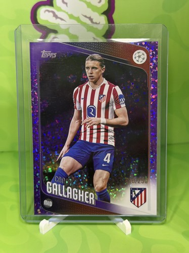 2025-26 Topps UEFA Club Competitions CONOR GALLAGHER Purple Speckle /250