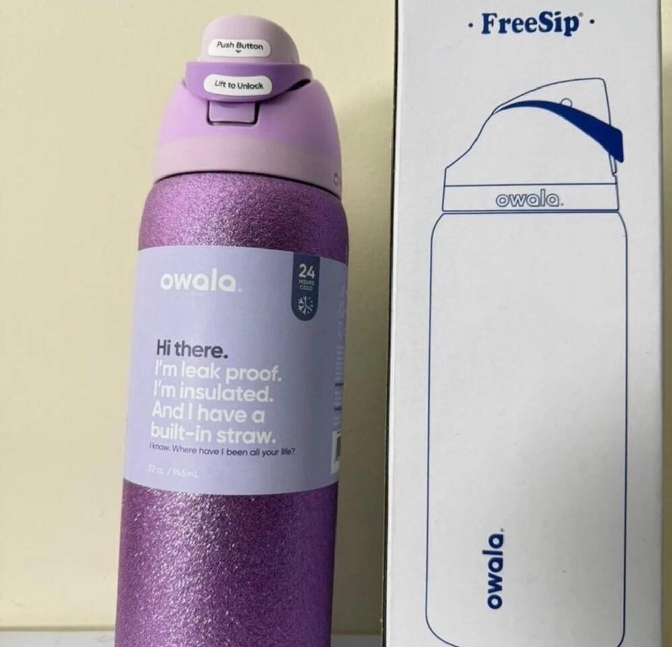 Owala FreeSip Insulated Stainless Steel Water Bottle  Straw Special 32oz 24oz