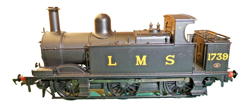 Bachmann 31-430 Midland Class 1F 1729 LMS Black DCC Fitted Excellent model & box - Image 3 of 4