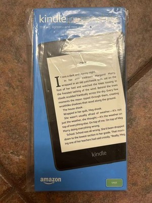 Amazon Kindle Paperwhite (10th Generation) 8GB, Wi-Fi, 6in - Sage