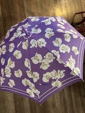 Cute Vintage Flower Purple Floral Umbrella