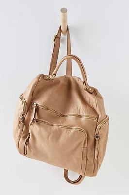 NEW SOLD OUT Free People Bolsa Nova Momma Mia Backpack Taupe  display picture 2