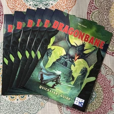 New x6 Dragonbane Quickstart Guide Free RPG Day 2023 D&D Free League Publishing