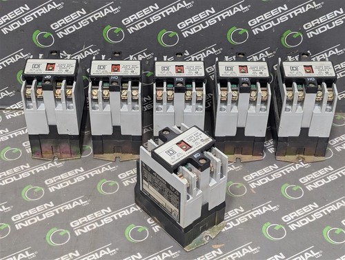 USED Lot of 6 Square D 8501 X020 Industrial Control Relays Form HC 120V Coil