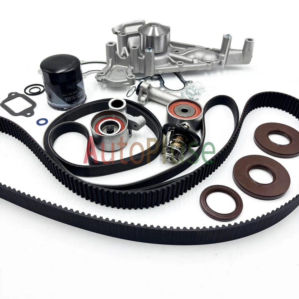 OEM FOR LEXUS LX470 98 - 04 FULL 4.7 V8 WATER PUMP TIMING BELT KIT 17 PCS - Image 3 of 4