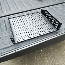 19in 1U Vented Rack Shelf Tray w/ Rear Support Bracket, 450mm Deep, 50lb