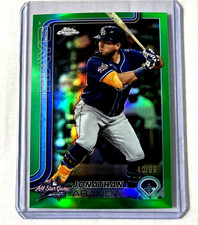 Green Refractor #/99- 2025 Topps Chrome Update #ASGC-20- Jonathan Aranda Rc