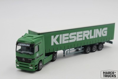 Herpa MB Actros MP1 LH 1843 Sattelzug Kieserling EKB 1:87 /H28073