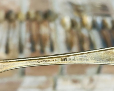 Silver Lot- WM Rogers Silverplate Flatware - 21 Pieces | eBay