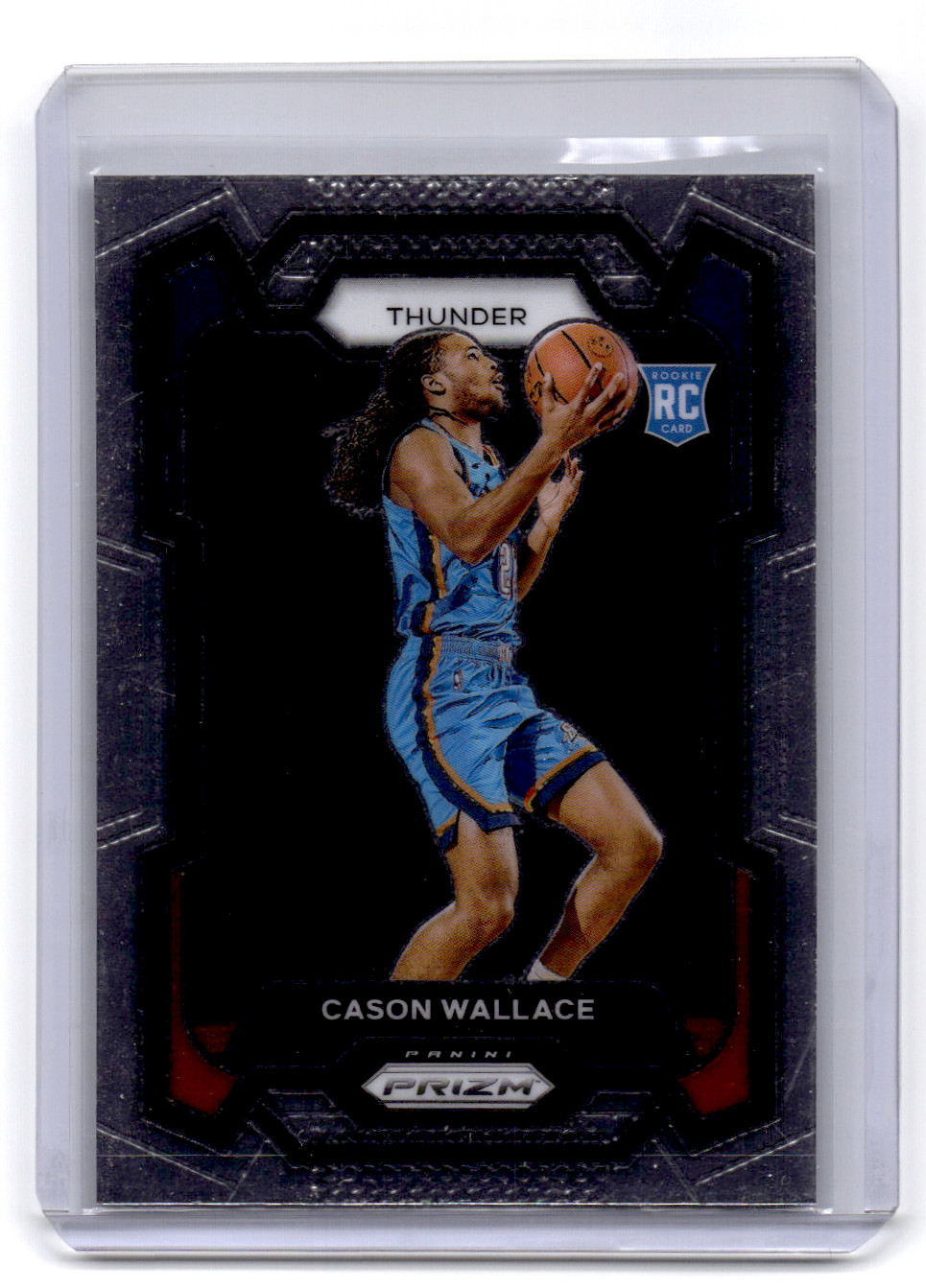 2023-24 Panini Prizm #139 Cason Wallace Rookie Card RC Thunder