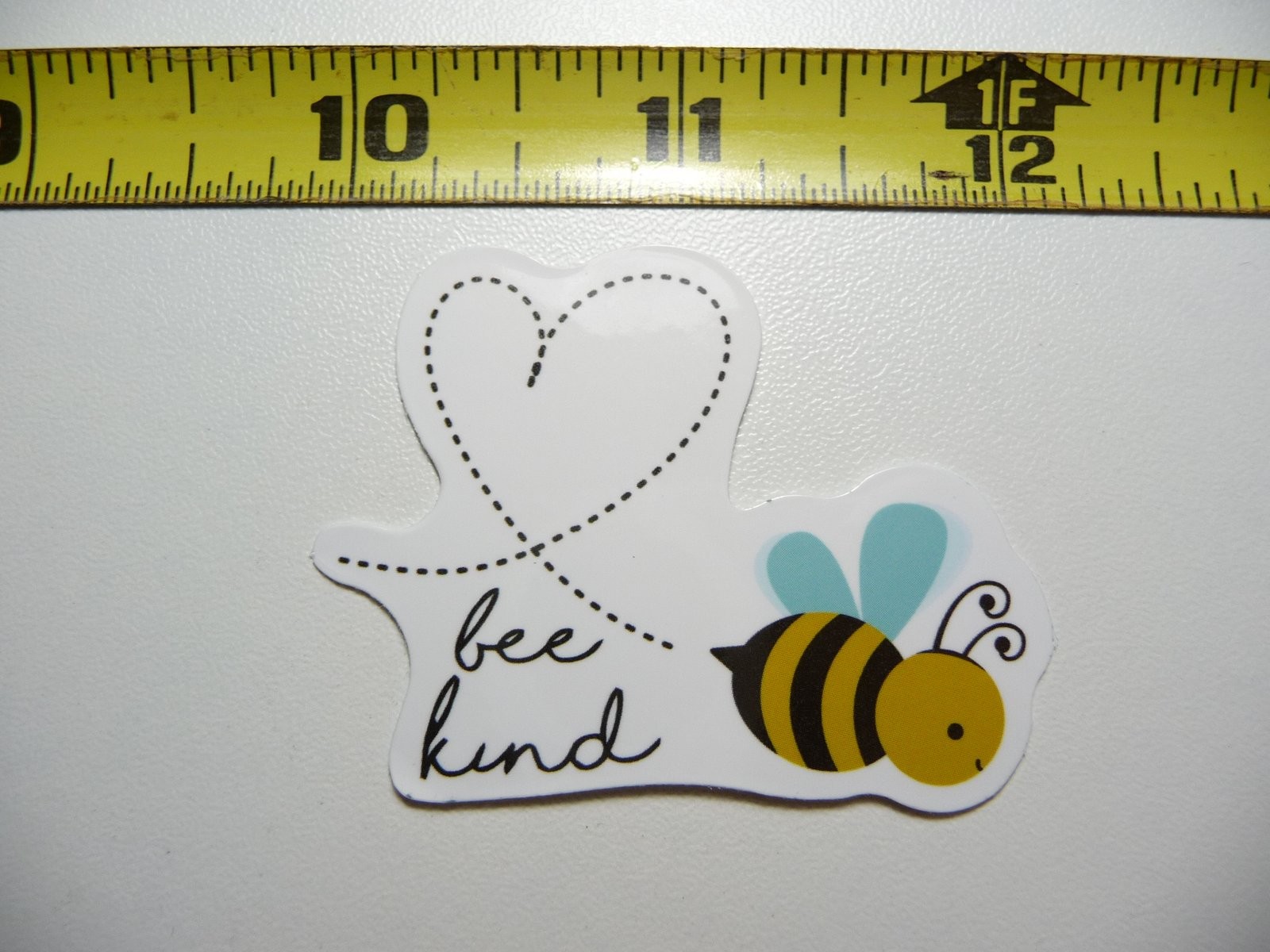 Bee Kind Heart Decal Sticker for Positive Motivation