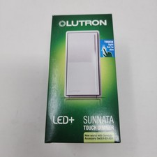 New Lutron Sunnata STCL-153MR-WH LED+ Touch D...
