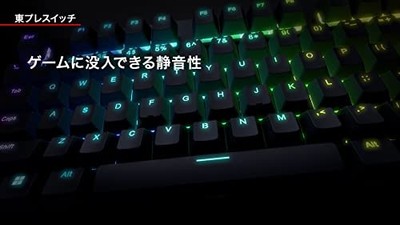 Realforce GX1 Black TKL RGB Double Shot ABS Mechanical Keyboard