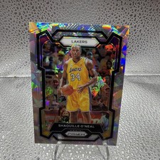 Shaquille O'Neal 2023-24 Prizm Cracked Ice PRIZM #181 - Los Angeles Lakers