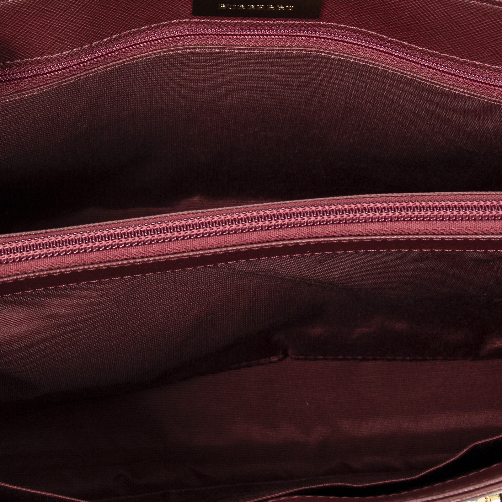 Burberry Beige/Brown Rectangular Tote Handbag Nov… - image 7