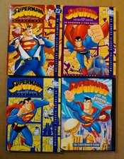 Superman The Animated Series Volumes 1-3 & Last Son of Krypton DVDs Region 1
