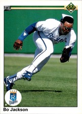 Bo Jackson Kansas City Royals #105 1990 Upper Deck