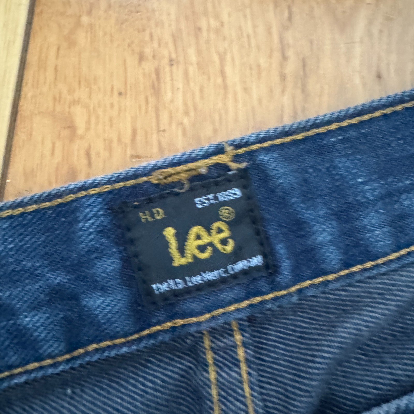 Lee Daren Mens Jeans W28 L34 Blue Regular Straight Denim image 5