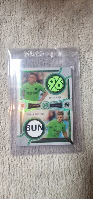 2018-19 Topps Museum Bundesliga Dual Patch Bobby Wood & Niclas Fullkrug  1/1