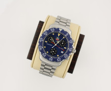 TAG Heuer 570.513 CA1210.BA0493 Mens Formula 1 Chronograph Black & Blue Watch 8"