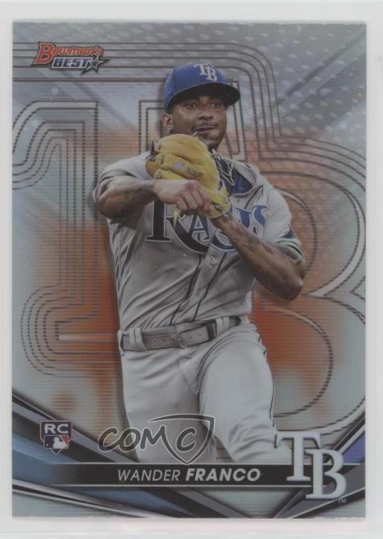 2022 Bowman's Best Refractor Wander Franco #39 Rookie RC 7c5
