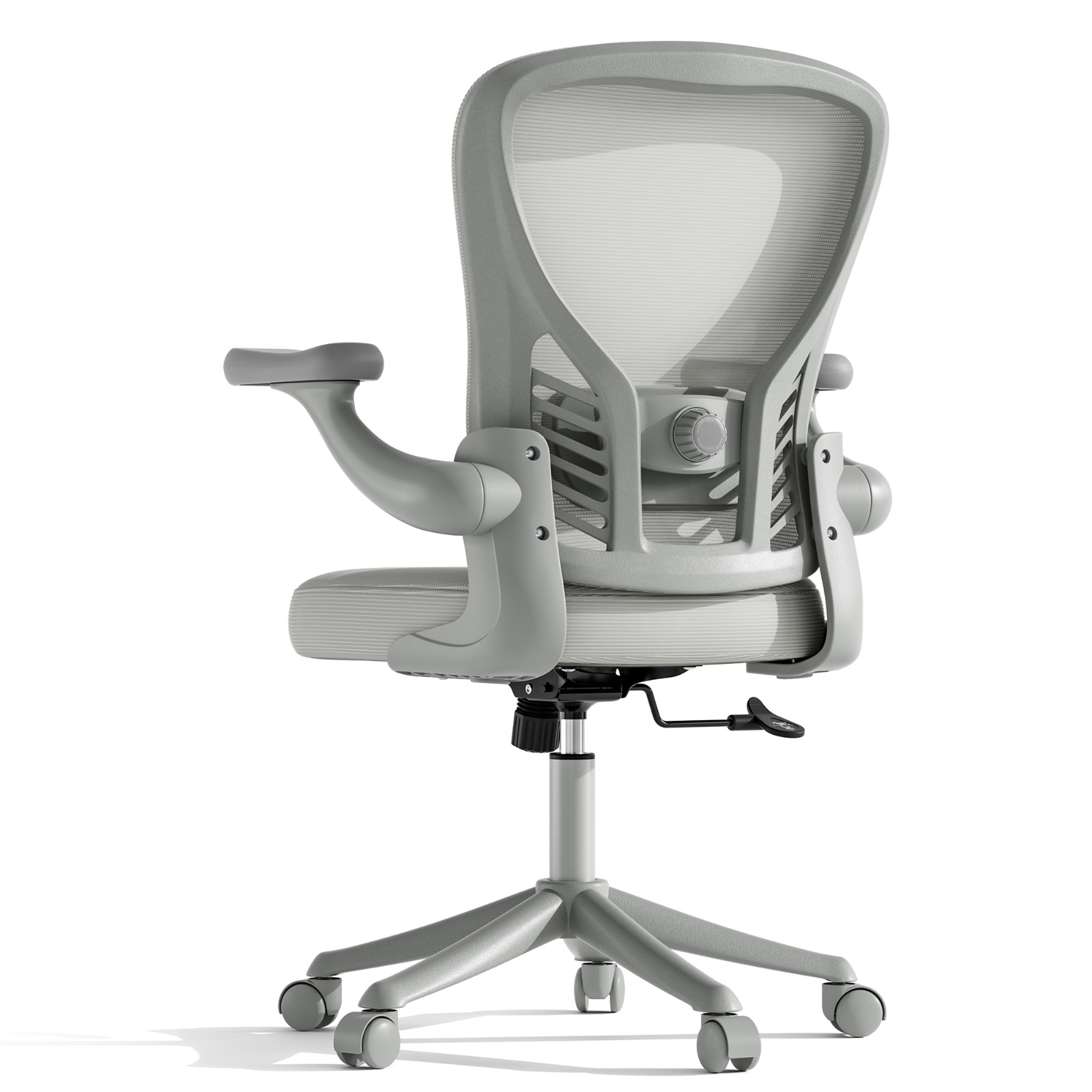 Swivel Computer Chair Comfortable Cushion Desk Chair Black 3