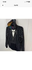 Nightmare Before Christmas 2015 Reversible Hoodie Jack Sally Jacket Large