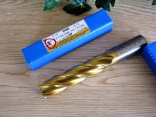 NEW NIAGARA CUTTER 3/4 X 3/4 HSS TITANNIUM NITRIDE END MILL X 4 X 5.5 LONG