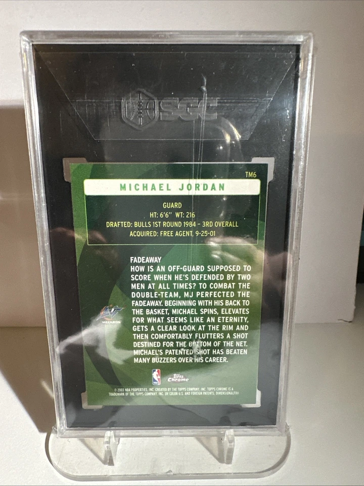 Topps Chrome 2002-03 - The Move Michael Jordan #TM6 Foto 2 de 3