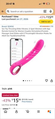 Sex Toy Thrusting Dildo Vibrator, G Spot Vibrators with App Remote Control.  | eBay