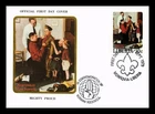 Dr Jim Stamps Liberia FDC 10c Norman Rockwell Boy Scouts Might Proud