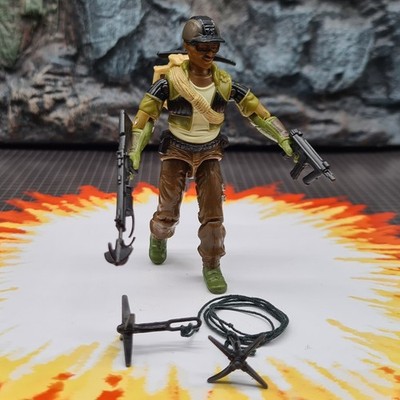 Vintage GI Joe Action Force Alpine v1 Figur 1985 Original Komplett Hasbro