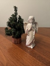 Authentic LENOX Christmas Jewels Nativity Praying Angel - EUC - USA Made