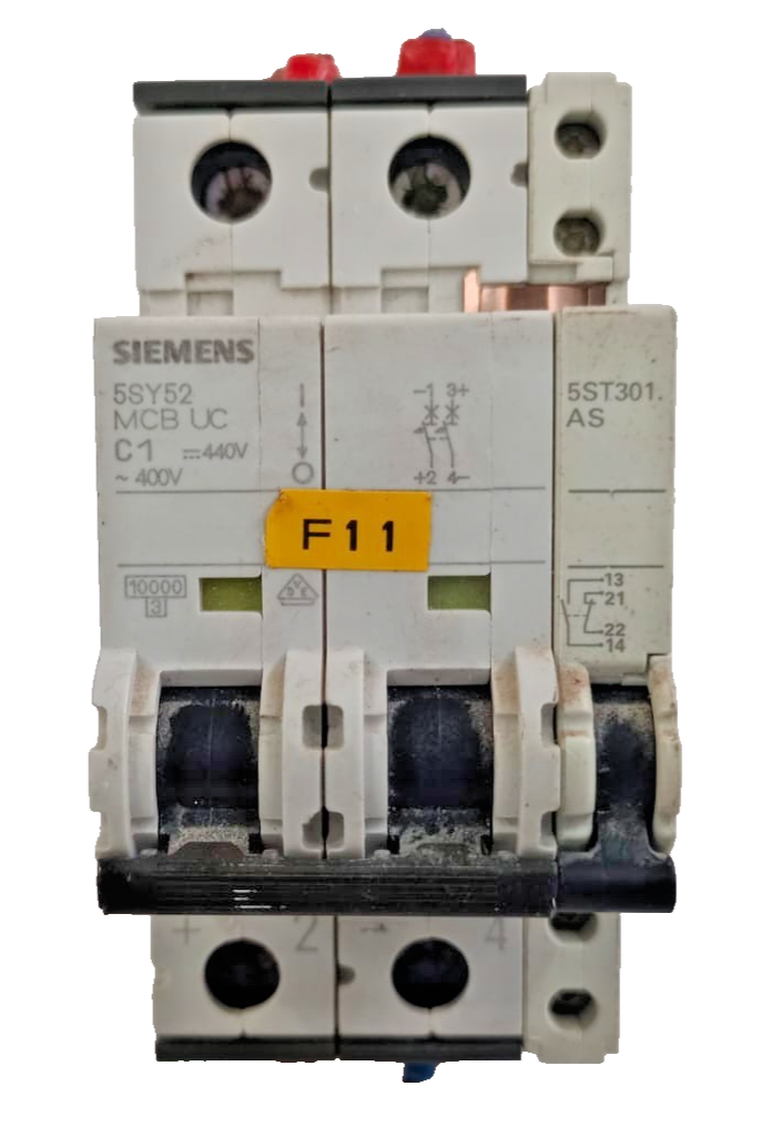 Siemens Circuit Breaker MCB UC C10 400/440V 5SY52