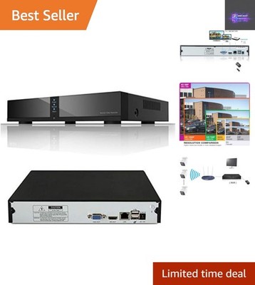Professioneller 2K Netzwerk Videorecorder mit Bewegungserkennung und USB-Backup
