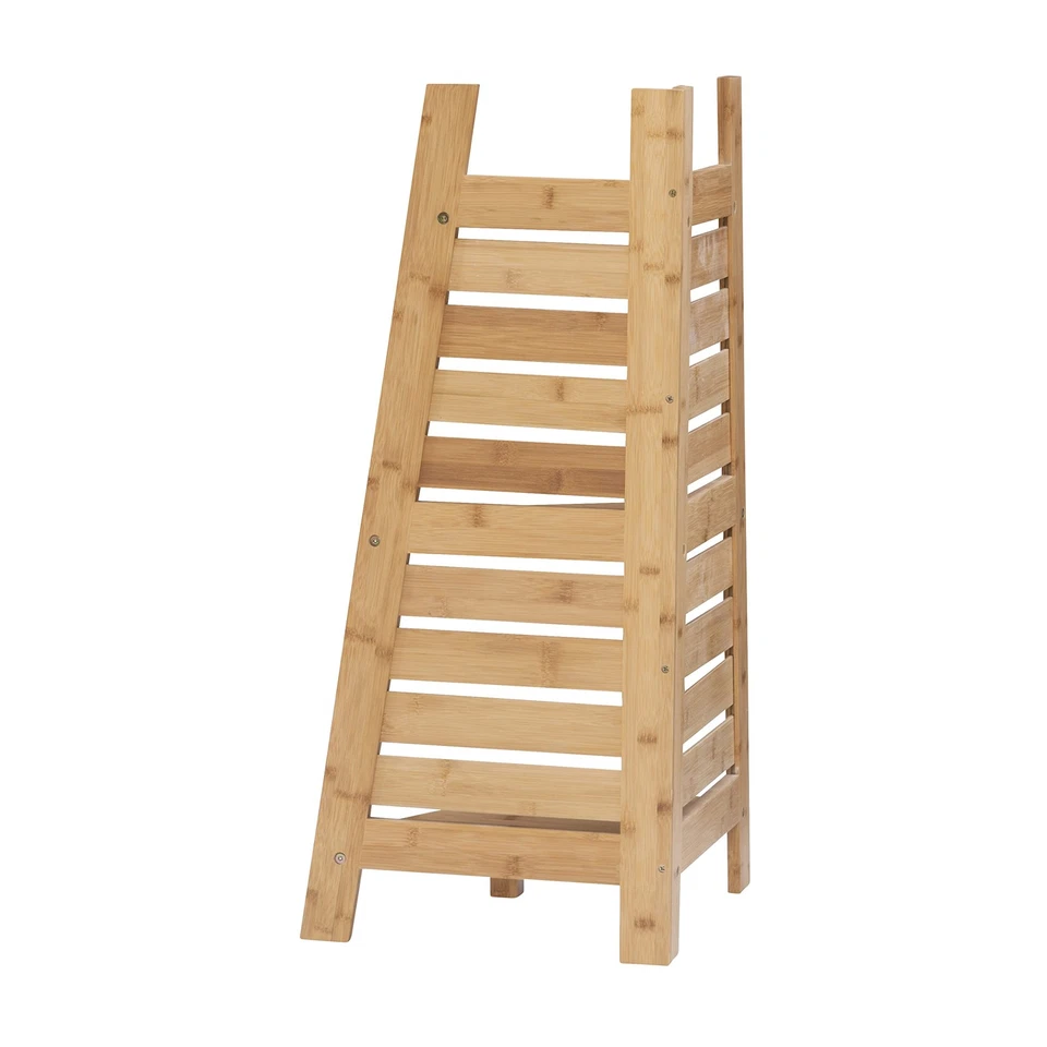 Prateleira de canto de banheiro Amzn0326 Finn bambu, marrom - Imagem 4 de 4