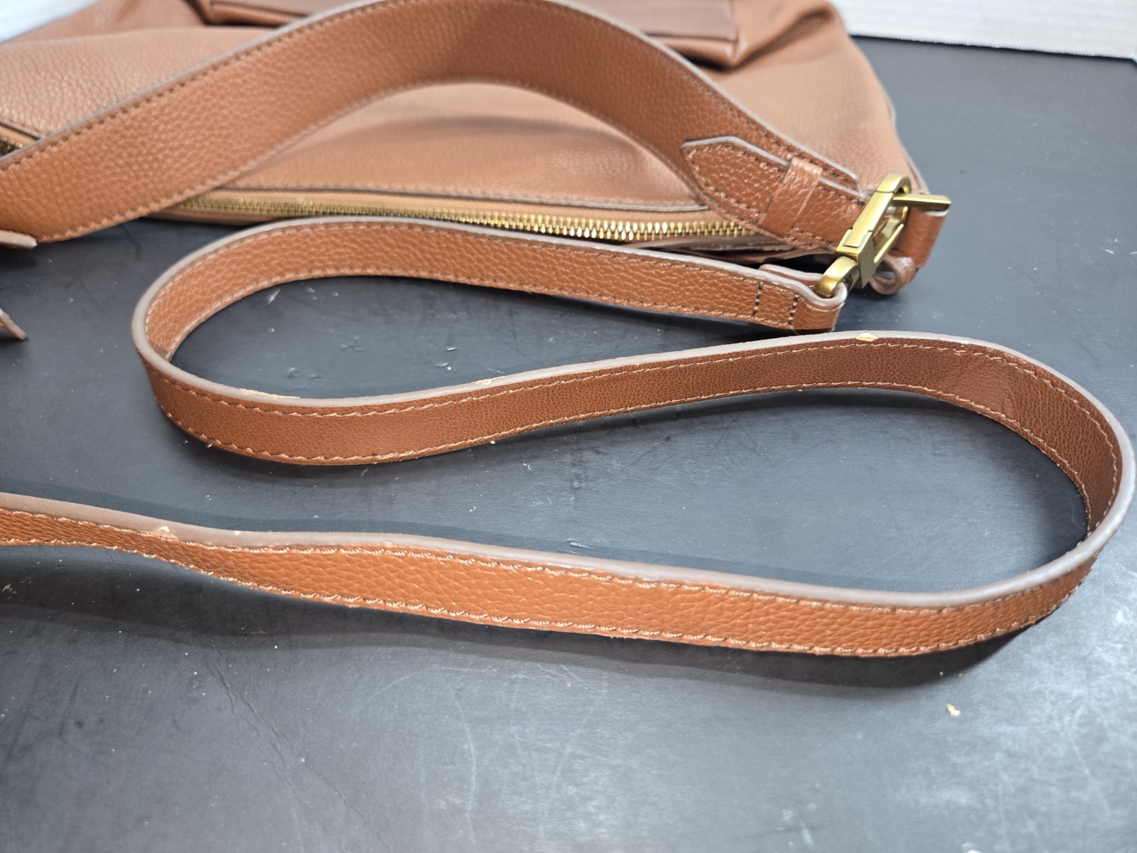 Fossil Brown Shoulder Purse — image 7