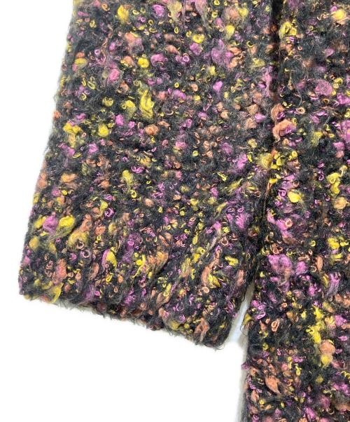 Ameri                    Tweed coat / knit coat b… - image 4