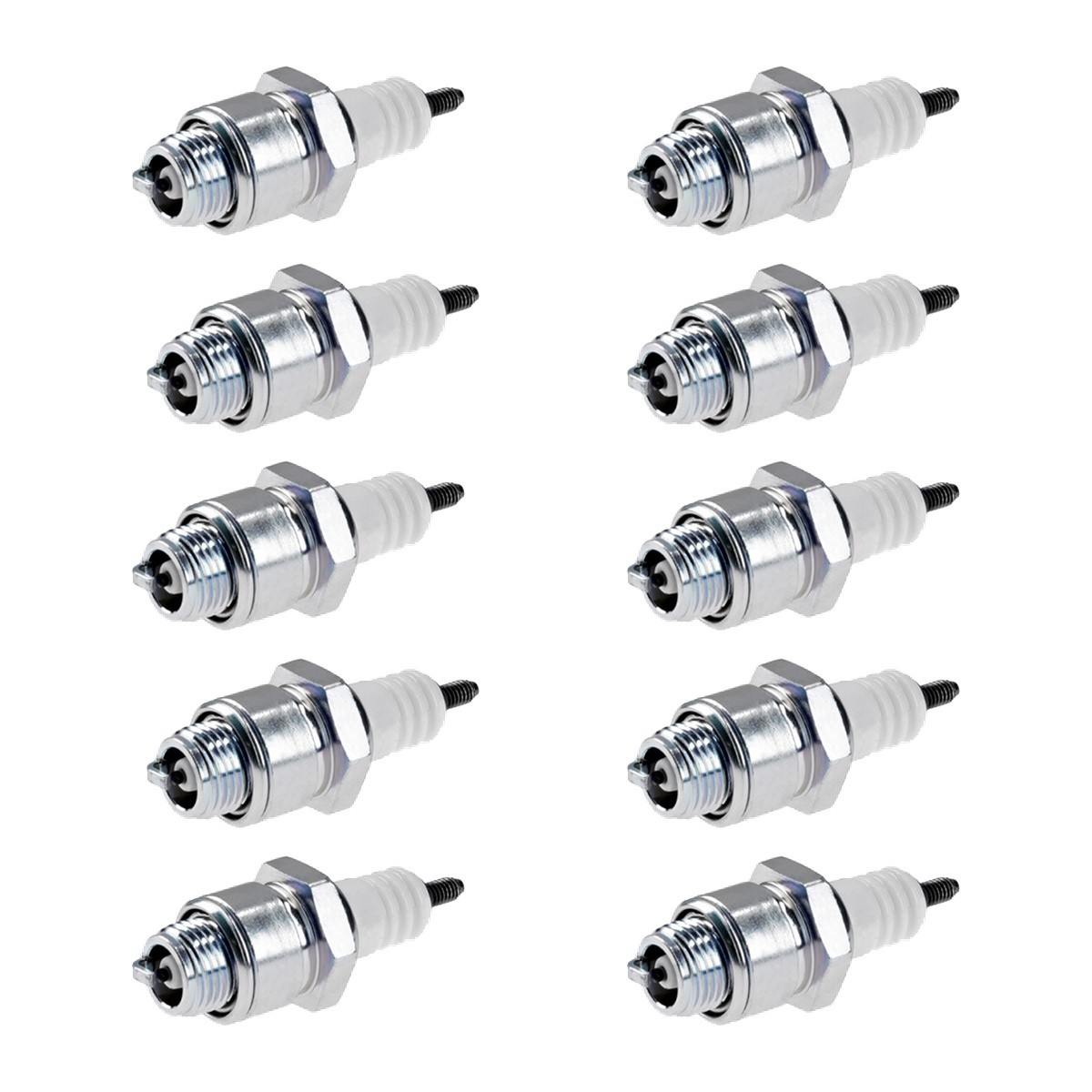 6 Candele NGK con Sede Piana, Funkenlage 1 mm, Filetto M14x1,25 - Immagine 8